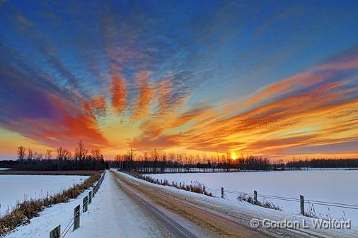 Winter Sunrise_03281-2.jpg - Photographed at frozen Irish Creek near Jasper, Ontario, Canada.